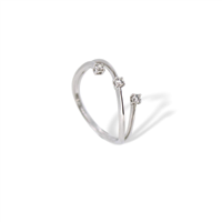 Anillo Recarlo Mujer in Oro blanco Diamante 0.10 Ct FR024/010 - FR024/010